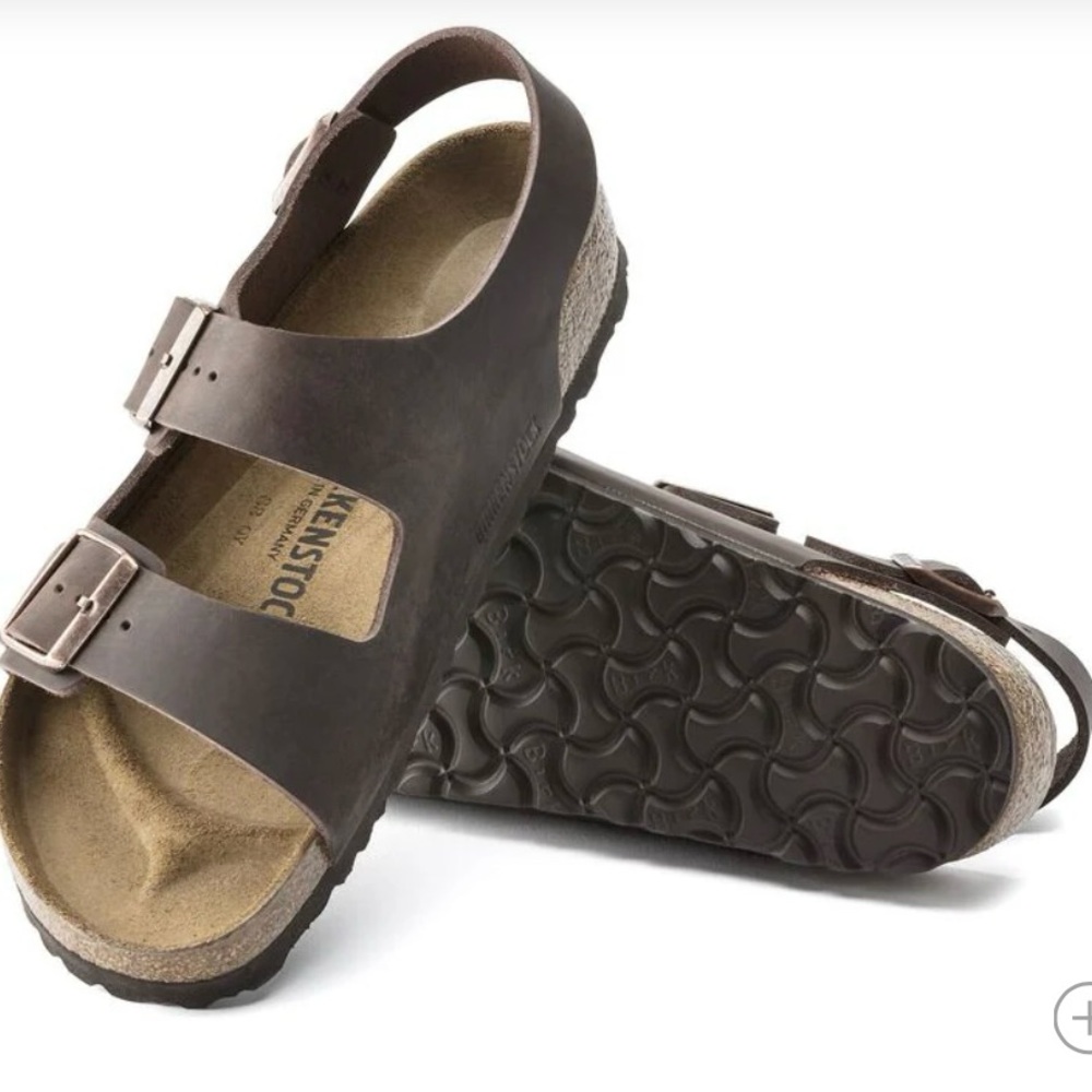 NWT Birkenstock new Milano Chocolate Brown Sandals